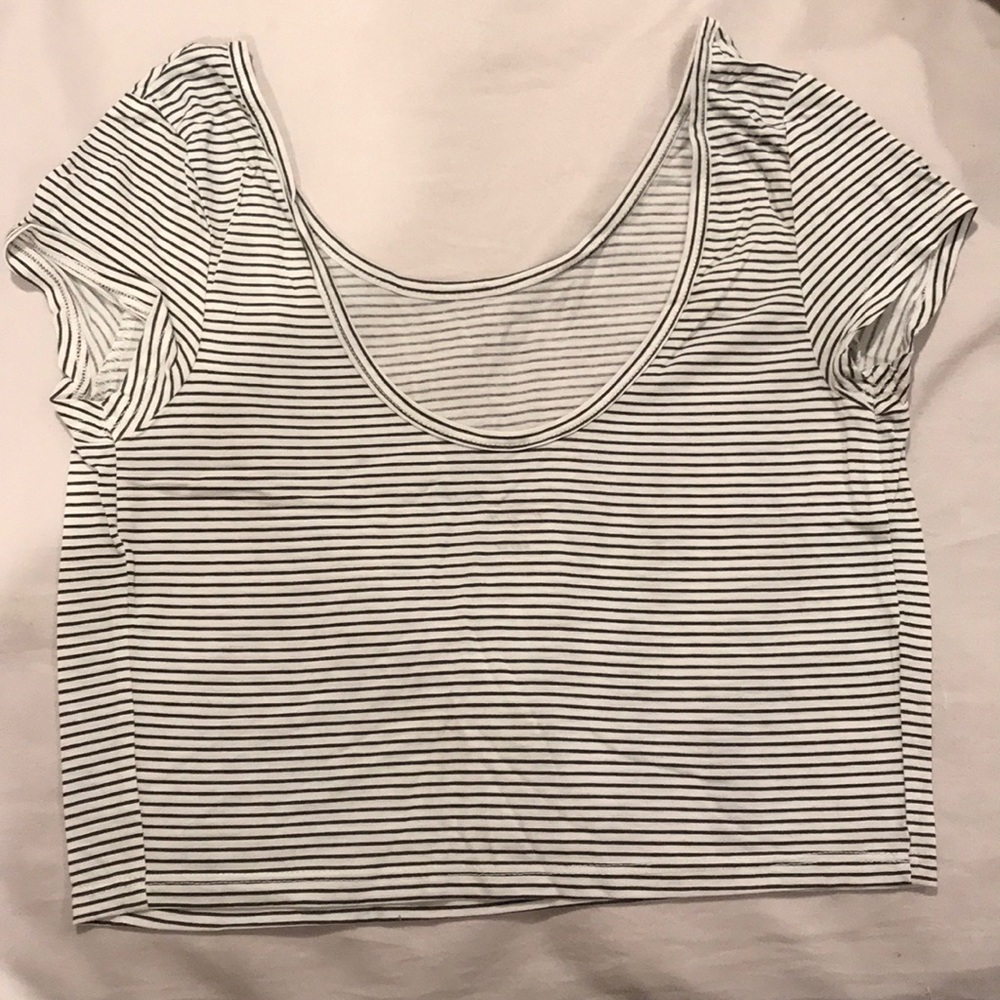 Stripped crop top